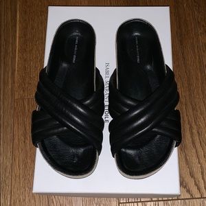 Isabel Marant Etoile Quilted Leather Slides
